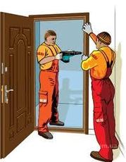 Установка межкомнатных дверей