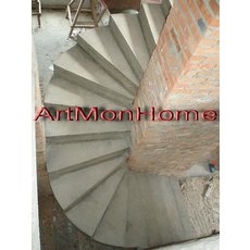 Лестницы из бетона по индивидуальному проекту