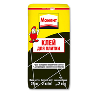 Клей для плитки Момент, 25 кг по супер-цене!