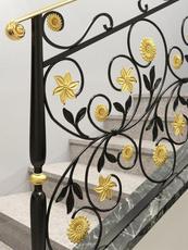 Мозаика, лестницы, ограждения