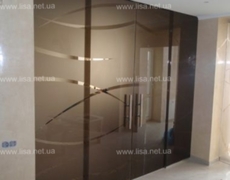Стеклянные двери, перегородки, раздвижные двери, ограждения