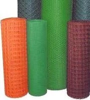 Защитная фасадная строительная сетка.