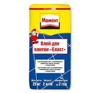 Клей для плитки Момент Эласт, 25кг по супер-цене!