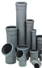 Трубы и фасонные элементы для наружной и внутренней канализа
