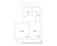 Продам 2-х комн. кв.