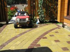 Акция до 31. 12. 2011 Тротуарная вибролитая плитка `Ретро` -