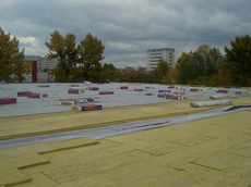 Монтаж ПВХ мембраны груглый год.