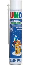 Пена монтажная зимняя UNO Manual Work Winter. (26, 90 грн. 
