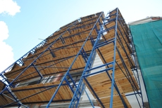 Строительные леса рамного типа