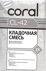 Клей для газобетона зимний