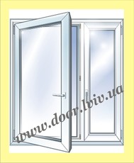 Вікна металопластикові 695 грн.