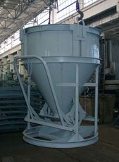 Бадья для бетона рюмка