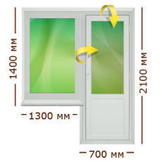 Металлопластиковые балконные блоки от завода STEKO!