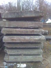 Плиты перекрытия б/у, стеновые, дорожные, заборные. Блоки ф