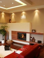 Камины воздушные чугунные, монолитные топки Tarnava