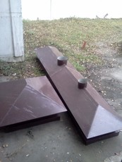 Флюгарки (колпаки на дымоходы, заборы)