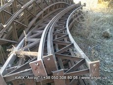 Продам ангар алюминиевый 16х30х8