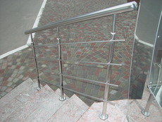 Ограждение из н/ж стали