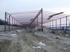 Строительство ангаров, складов, зернохранилищ.