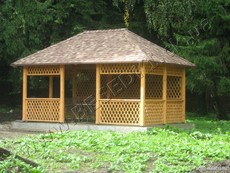 Построим БЕСЕДКУ. Беседка для дачи. Цена: всего 34 400 грн!