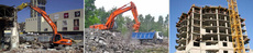 Демонтажные работы, земляные работы, снос домов, демонтаж