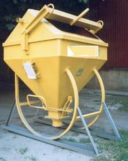 Бадья и бункер раствороприемные «Туфелька», «Рюмка», «Слоник