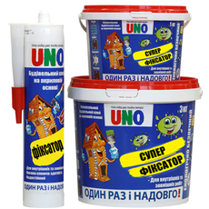 Клей строительный UNO супер ФИКСАТОР (23, 14 грн. за кг.)