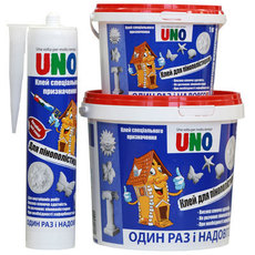 Клей акриловый UNO Полистирол (11 грн/кг.)