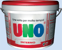Краска акриловая для внутренних работ UNO INTERNO (17 грн/л)