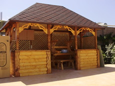 Беседки бани