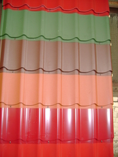 Металлочерепица, металлопрофиль