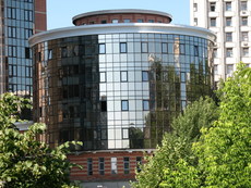 Фасадное остекление (полуструктурное) ALUTECH (Белоруссия)