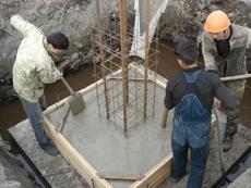 Бетонні та земляні роботи.