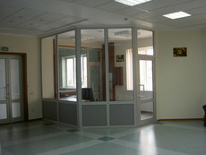 Офисные перегородки ALUMIL (Греция) P 100