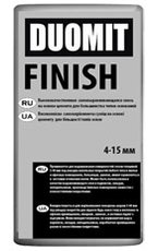 Самовыравнивающаяся смесь финишная износостойкая DUOMIT FINI