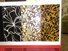 Лакобель. Лакобель-полосатик. Эмалит. Художка. Пескоструй