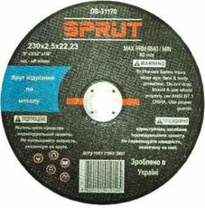 Круг зачистной Sprut (180 x 6. 0 x 22 mm) - 8, 20 грн/шт
