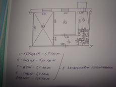 Продам комнату в Обухове р-н Больница