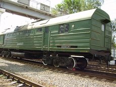 Электростанция дизельная передвижная ПЭ-6 и ПЭ-1 на ж/д плат