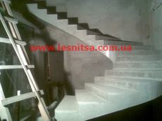 Изготовление бетонных лестниц в Киеве