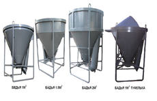 Бункер бетоной масы