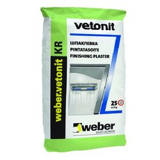 Шпаклевка для стен и потолков Weber-Vetonit KR (Ветонит КР)