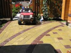 Тротуарная вибролитая плитка `Ретро`