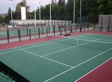 Строительство теннисных кортов