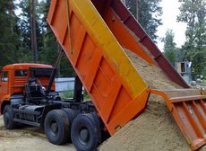 песок речной и овражный