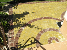 Тротуарная вибролитая плитка `Ретро`