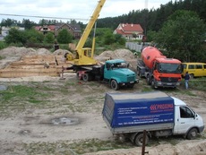 Строительство фундамента дома Киев