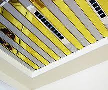 Купить подвесной потолок - кассетный, реечный металлический