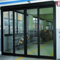 Автоматические раздвижные стеклянные двери Geze