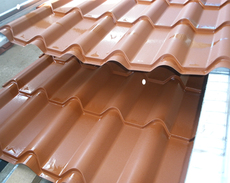 Изготовление металлочерепицы -(Монтеррей) от 55 грн. м. кв Г